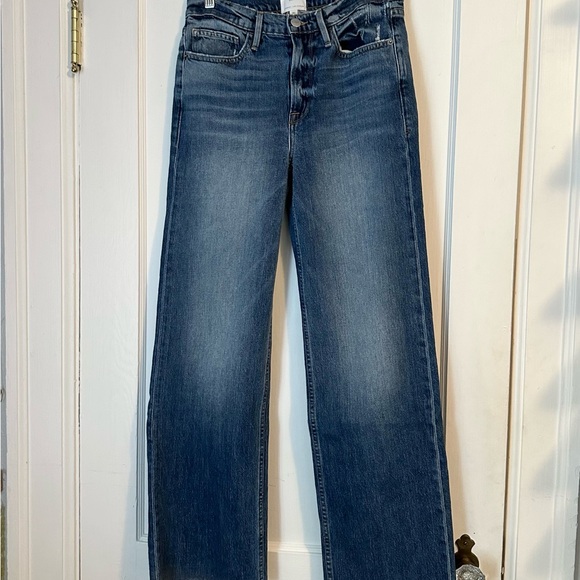 FRAME Denim, Heritage Le California Raw Edge, Coldwater Wash, Size 26 EUC - Picture 4 of 15